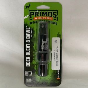 NIP PRIMOS HUNTING BLEAT & BAWL DEER CALL 702 BOW HUNTING: Calls in Bucks & Does